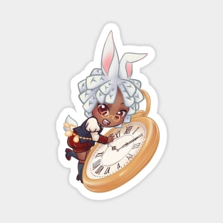 White Rabbit dandy boy Magnet