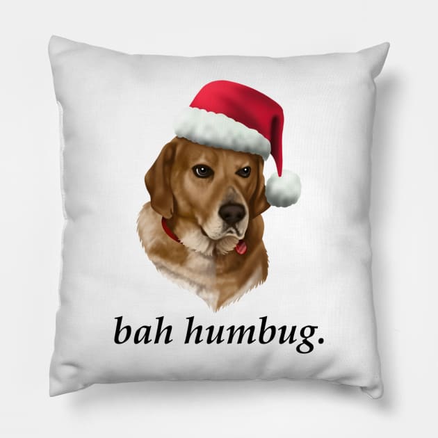 Grumpy Humphrey Pillow by chadburnsoriginals