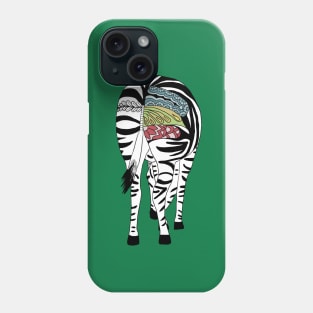 Buntes Zebra Phone Case