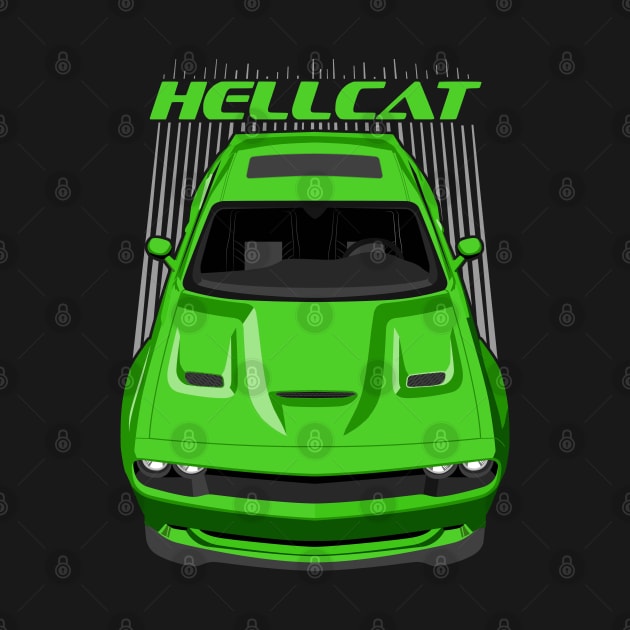 Challenger Hellcat - Green by V8social