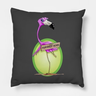 FLAMINGO ROAD Pillow