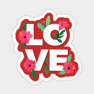 Love Flower Magnet