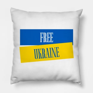 Free Ukraine - Stand With Ukraine Pillow