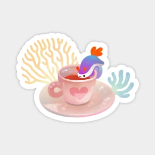 Nudibranch & Coral coffee Magnet