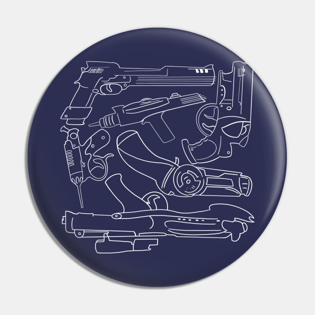 Science Fiction Movie Weapons Pin by Jamie Collins