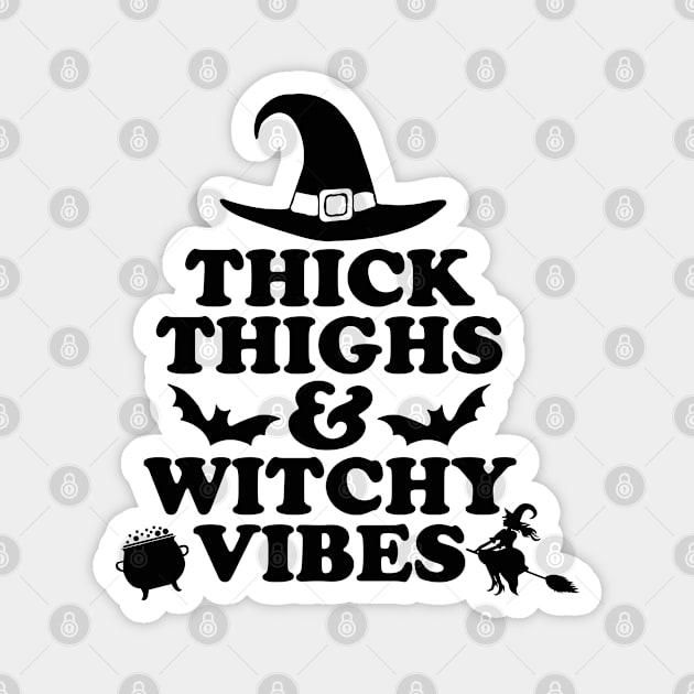 Witchy Vibes Magnet by machmigo