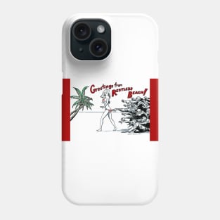 Greetings From Restless Beach! Phone Case