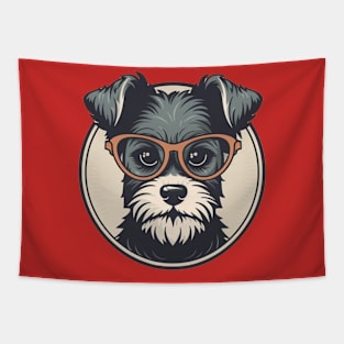 Smart dog Tapestry