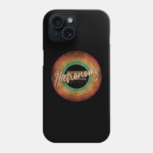 Metronomy Vintage Circle Art Phone Case