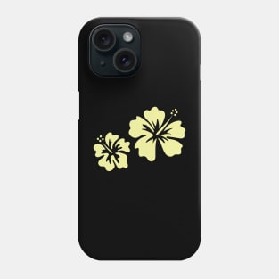 Hibiscus yellow Phone Case