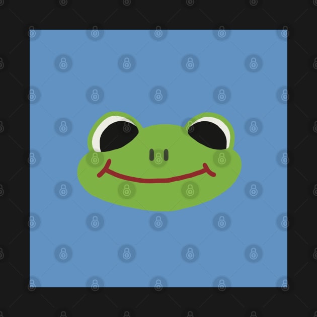 frog (blue) by blue1983