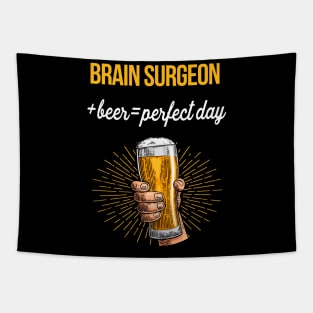 Brain Surgeon Beer T-Shirt Brain Surgeon Funny Gift Item Tapestry