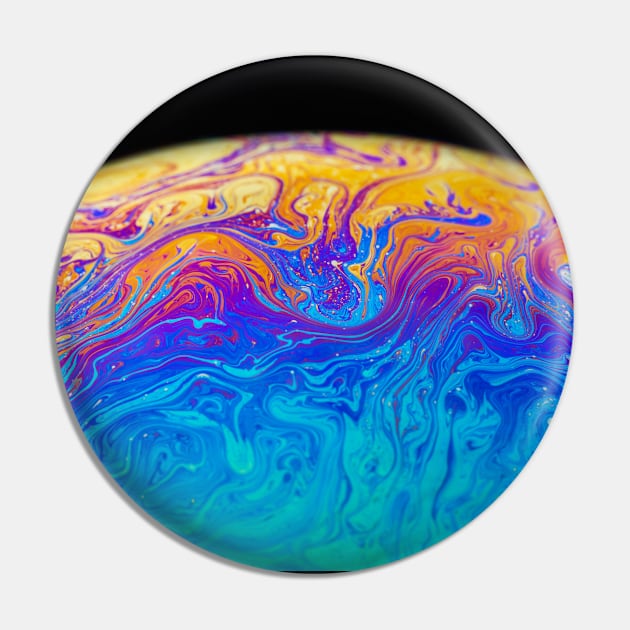 Soap Bubble Close Up Pin by philippemx