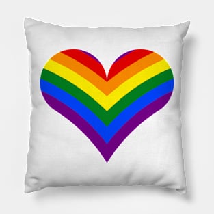 LGBT Heart Pillow