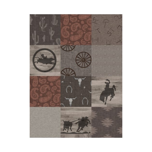 Rodeo - Rust/Brown by SugarPineDesign