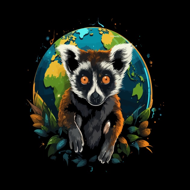 Lemur Earth Day by JH Mart