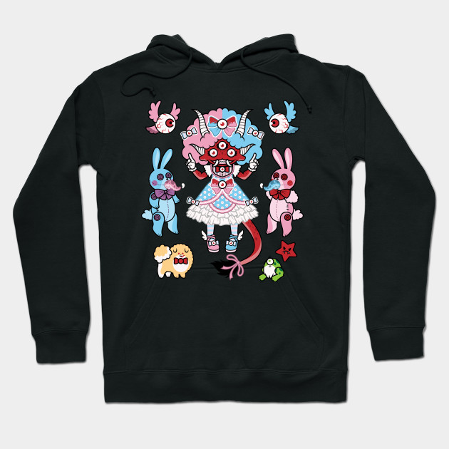 kawaii devil hoodie