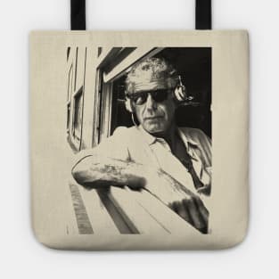 Anthony Bourdain on the Train Tote