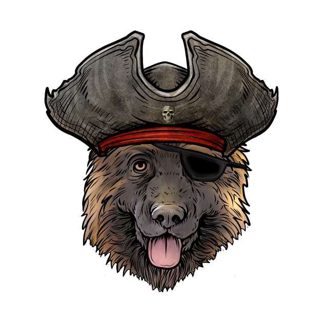 German Shepherd Pirate by whyitsme