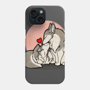 Parental Love - Wolf Phone Case