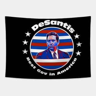 Ron DeSantis Best Governor In America Tapestry