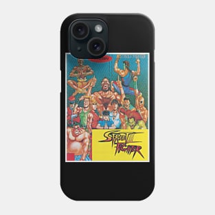 Street Fighter II - Korean Manga Crew Phone Case