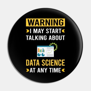 Warning Data Science Pin