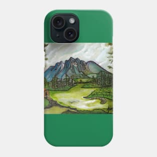 BAJO EL CIELO Y LA MONTAÑA Phone Case