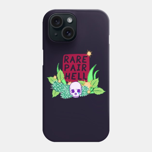 Rare Pair Hell Phone Case by bones