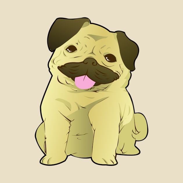 Pug by Madnat