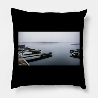 Worthersee Lake South Shore in Austria Pillow