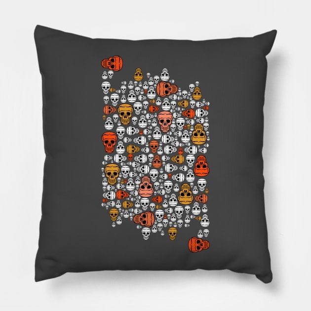 halloween Pillow by MARK ASHKENAZI