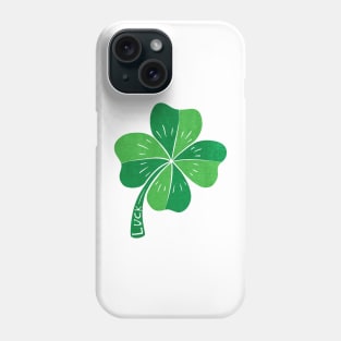 Good Luck Clover Phone Case