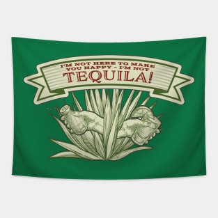 Tequila Makes You Happy Tapestry