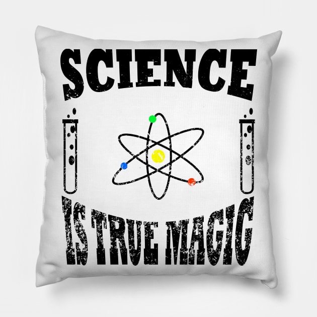 Science is true magic Pillow by rashiddidou