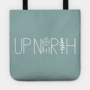 Up North Compass in the Trees Tote