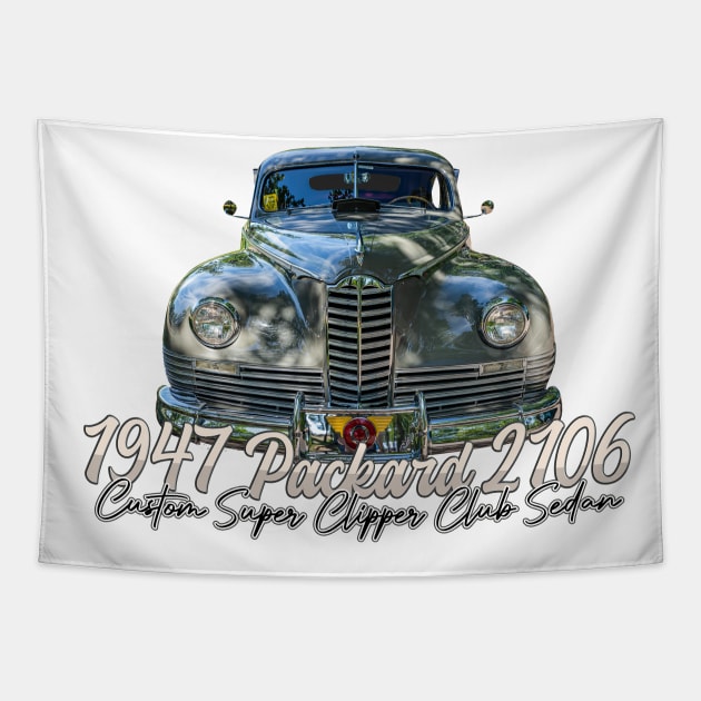 1947 Packard 2106 Custom Super Clipper Club Sedan Tapestry by Gestalt Imagery