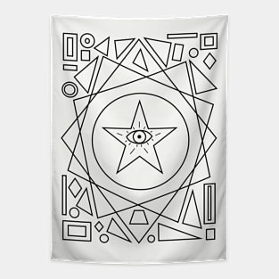 The Geometric Eye Tapestry