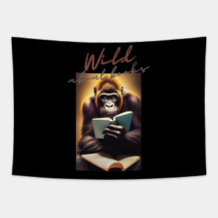 Wild About Books Tapestry