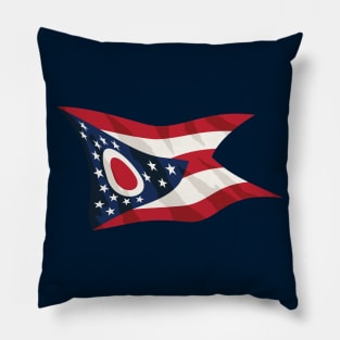 Ohio State Flag Pillow