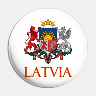 Latvia - Coat of Arms Design Pin