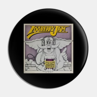 KZEW Zooberry Jam 1977 Pin