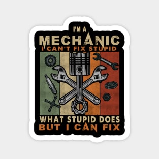 Funny Mechanic For Men Dad Car Auto Diesel Automobile Garage Magnet