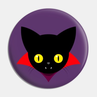 Vampire Kitten Pin