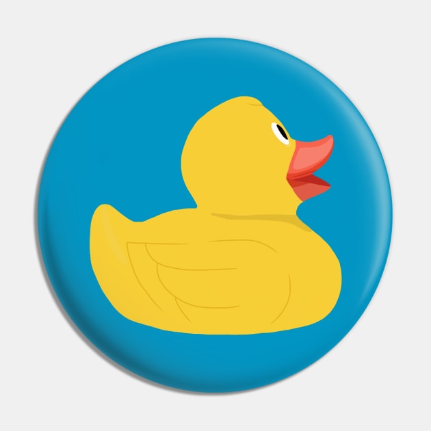 Rubber Duckie Pin by ElviaMontemayor