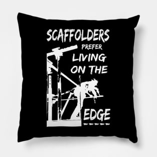 Living On The Edge Pillow