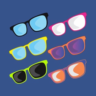 colorful glasses T-Shirt