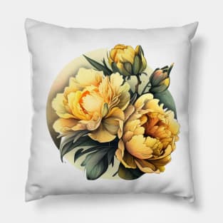 Yellow Flower Pillow