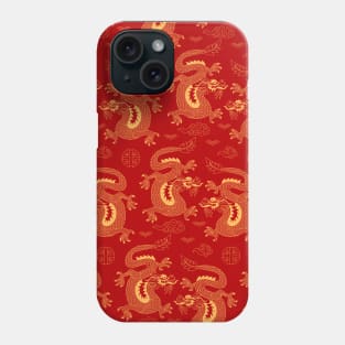 Year of the dragon pattern Lunar year 2024 Phone Case