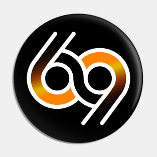 69 artwork Pin